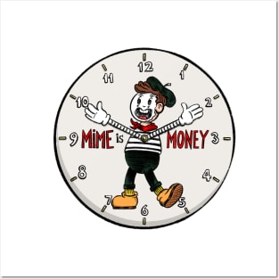 Mime is money Posters and Art